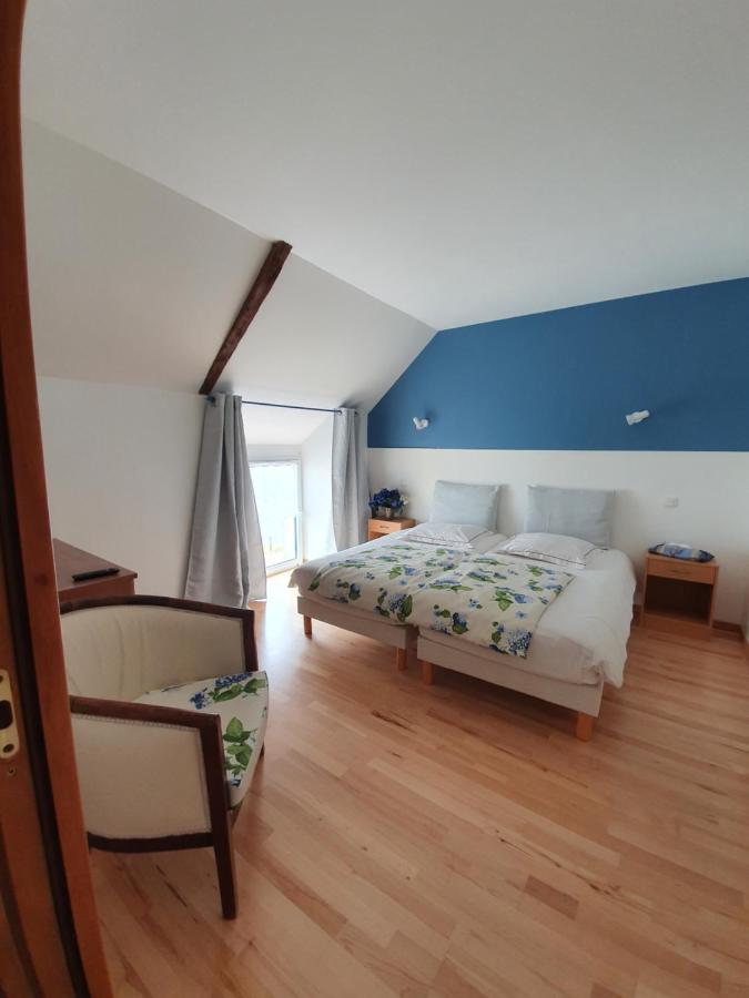 Hotel - Restaurant L'Hortensia Noyalo ภายนอก รูปภาพ